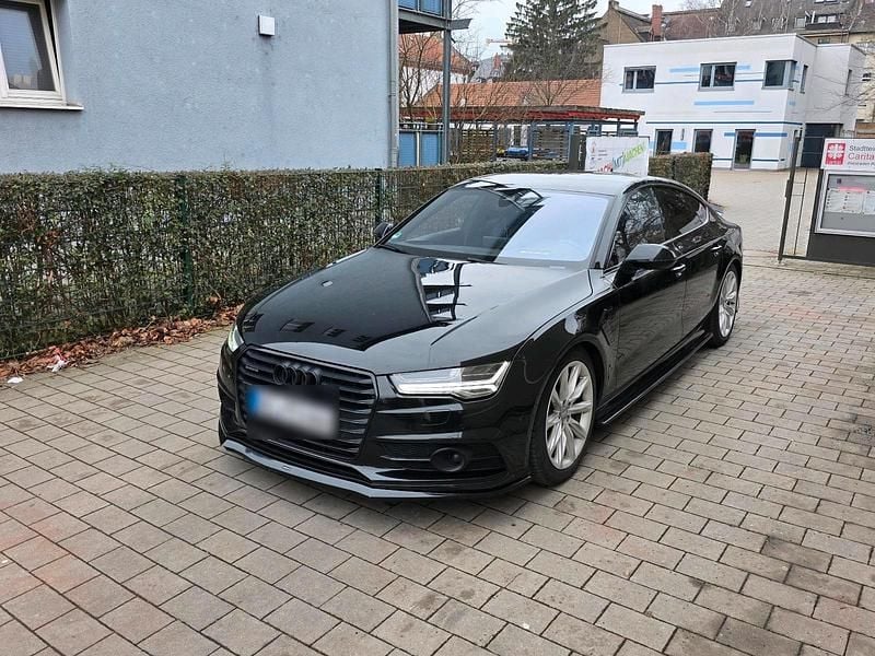 Schwarz Gebraucht 2015 Audi A7 S-Line Kleinwagen | 21.000 € (Fairer Preis) - Bild 1/4