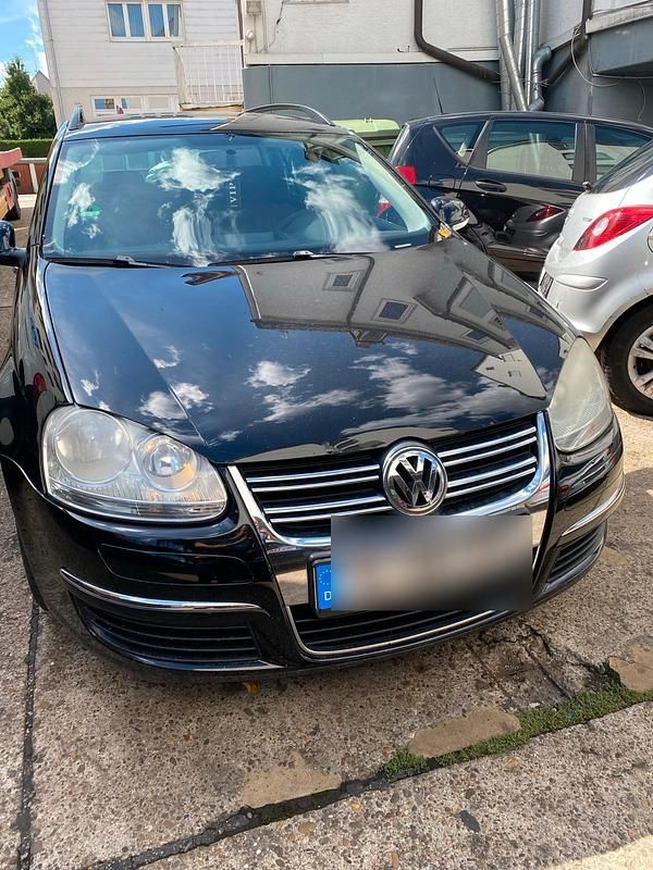 Schwarz Gebraucht 2008 VW Golf V Kombi | 1.999 € (Fairer Preis) - Bild 1/4