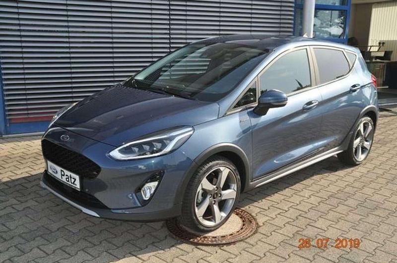 Gebraucht Ford Fiesta Active 125 PS (91 kW) 2019 Blau metallic Kleinwagen