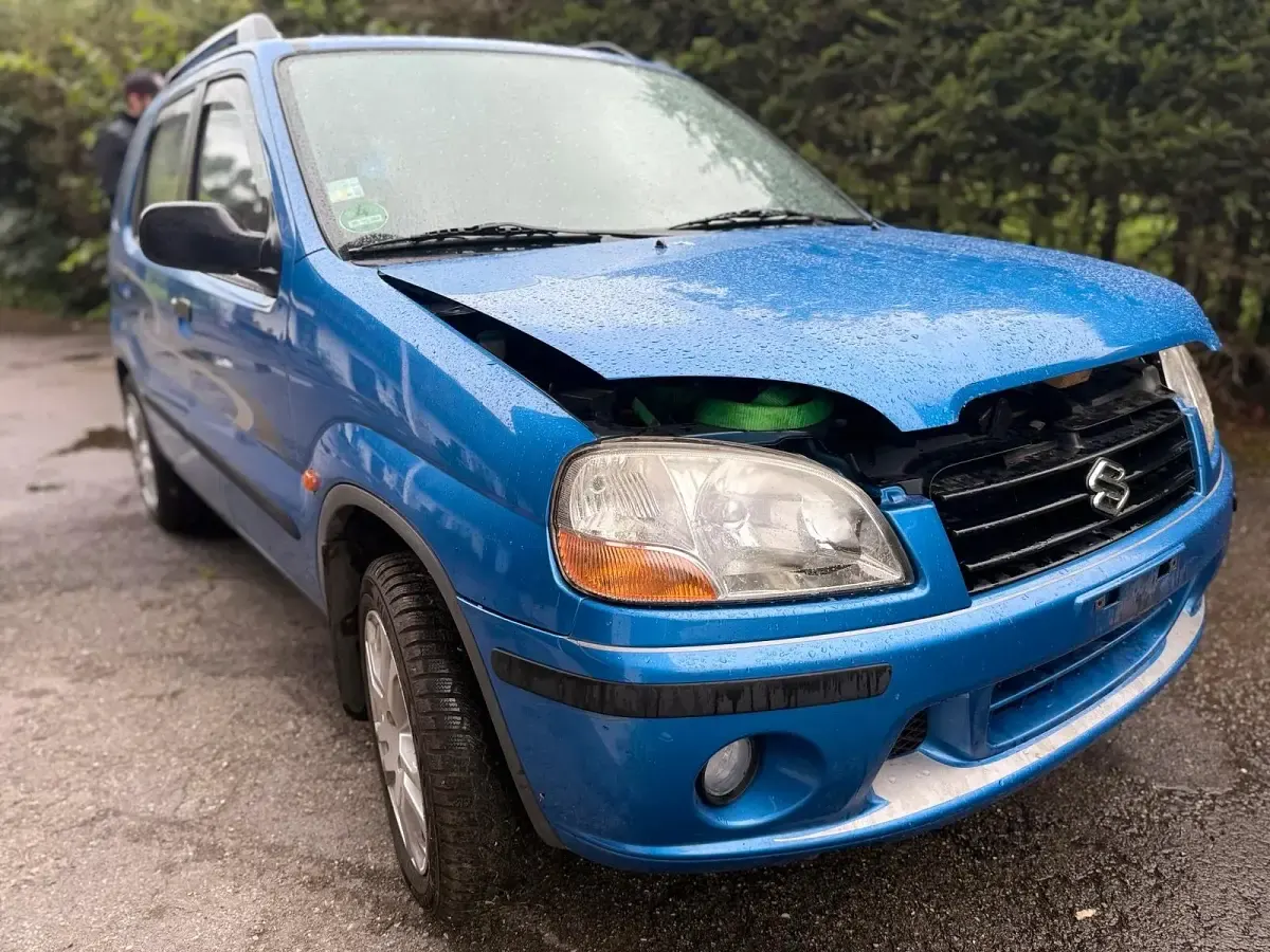 Gebraucht Suzuki Ignis 83 PS (61 kW) 2002 Blau Kleinwagen