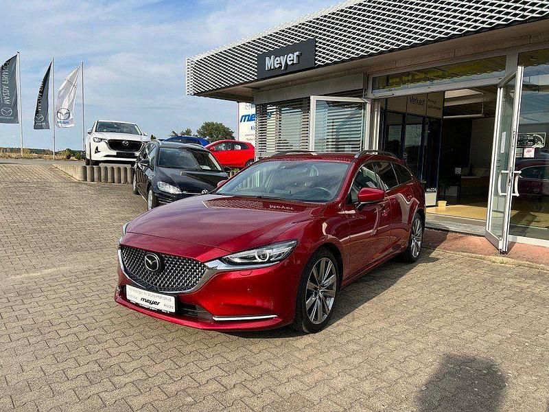 Gebraucht Mazda 6 Sports-Line 194 PS (142 kW) 2018 Rot Kombi