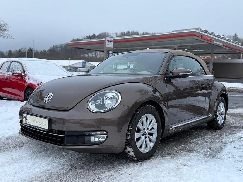 Braun Gebraucht 2014 VW Beetle Design Cabrio | 9.450 € (Guter Preis) - Bild 1/4