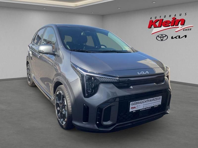 Grau Gebraucht 2024 Kia Picanto GT-Line Kleinwagen | 18.990 € (Fairer Preis) - Bild 1/4