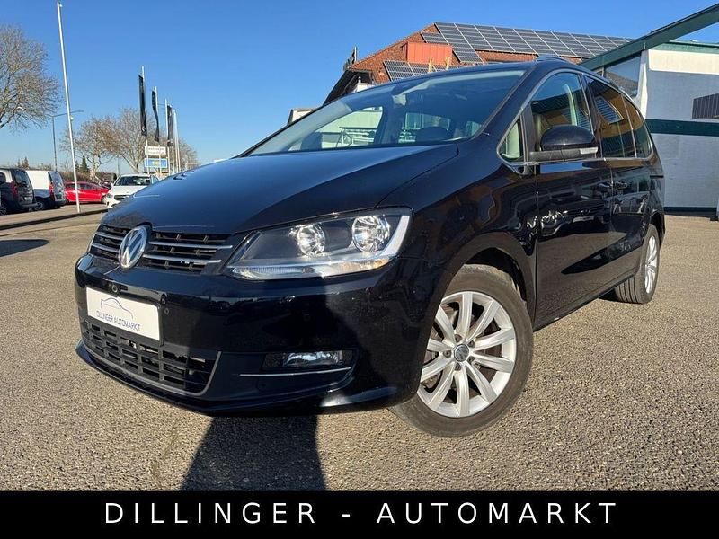 Schwarz Gebraucht 2019 VW Sharan Highline Van / Kleinbus | 15.870 € (Guter Preis) - Bild 1/4