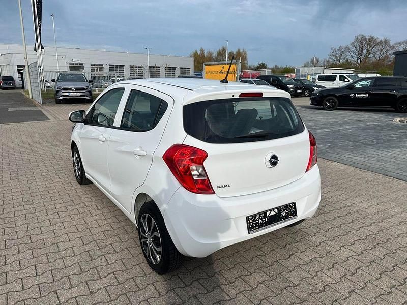 Gebraucht Opel Karl Edition 73 PS (53 kW) 2018 Weiß Kleinwagen