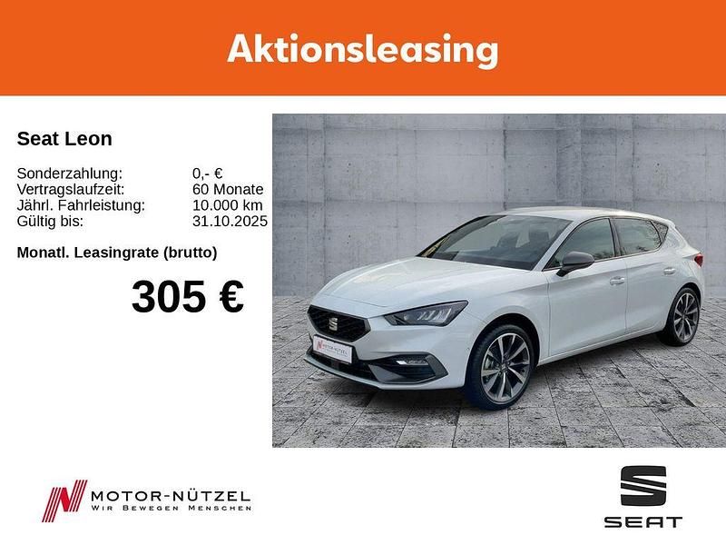Weiß Gebraucht 2025 Seat Leon Beats Limousine | 31.890 € (Fairer Preis) - Bild 1/4
