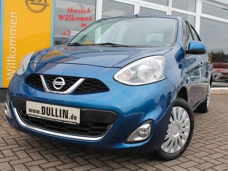 Gebraucht Nissan Micra Acenta 80 PS (58 kW) 2017 Blau Kleinwagen