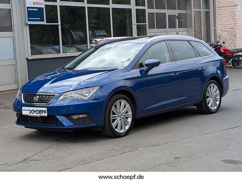 Blau Gebraucht 2019 Seat Leon ST 4Drive Kombi | 18.990 € (Fairer Preis) - Bild 1/4