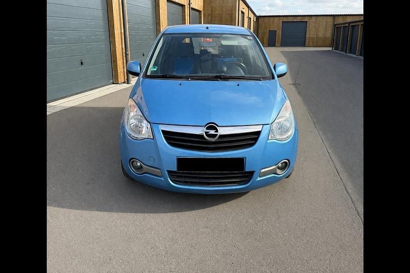 Gebraucht Opel Agila 65 PS (47 kW) 2009 Blau Kleinwagen