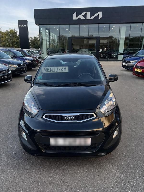 Gebraucht Kia Picanto 69 PS (50 kW) 2015 Schwarz Kleinwagen