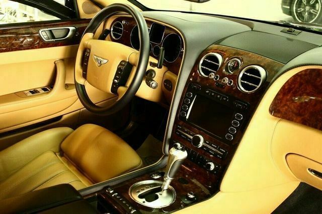 Gebraucht Bentley Continental Flying Spur 560 PS (411 kW) 2008 Schwarz metallic Limousine