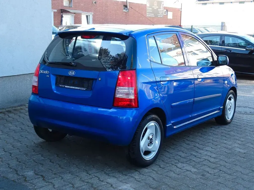 Gebraucht Kia Picanto 65 PS (47 kW) 2004 Blau Kleinwagen