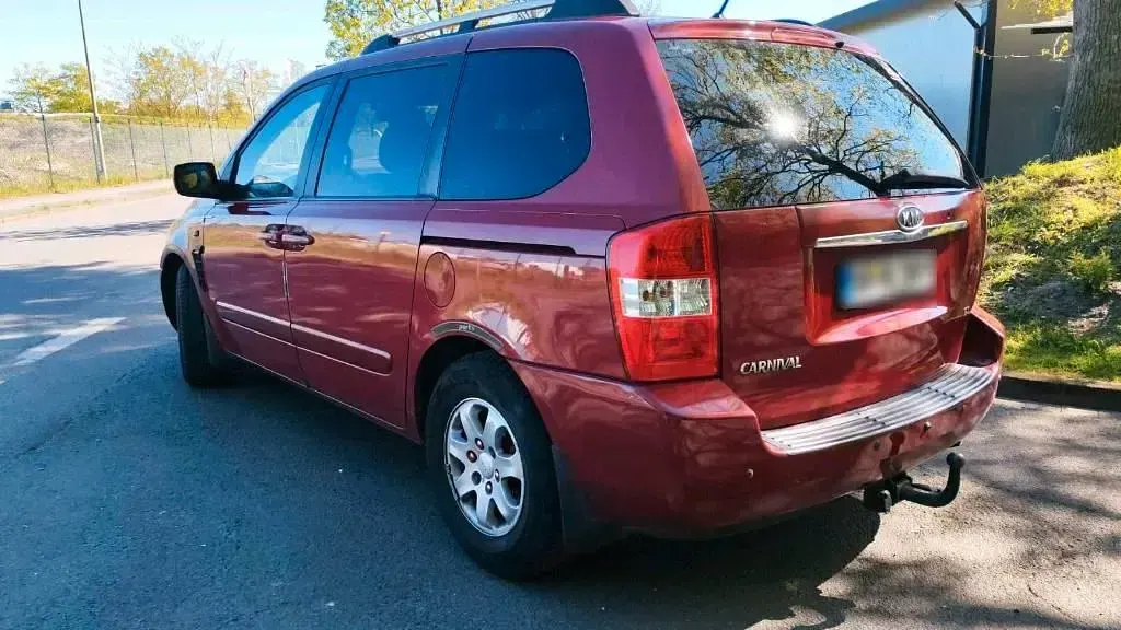 Brugt Kia Carnival 184 HK (135 kW) 2006 Rød MPV