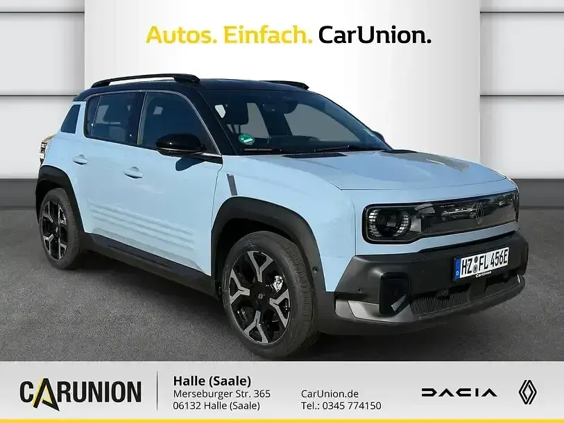 Gebraucht Renault 4 E-Tech Komfort 110 kW (150 PS) 2025 Kumulusblau, black pearlschw SUV