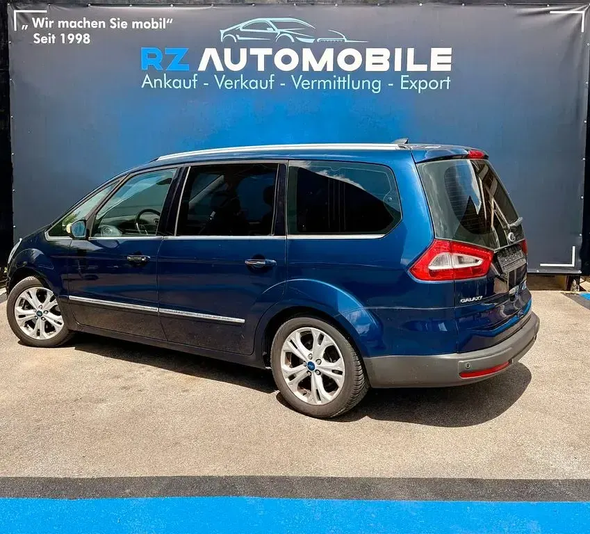 Gebraucht Ford Galaxy Titanium 163 PS (119 kW) 2011 Blau Van / Kleinbus