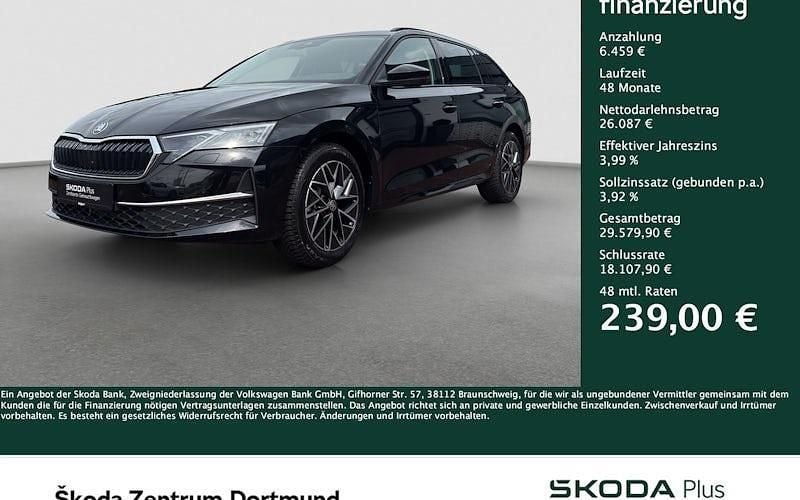 Schwarz Gebraucht 2024 Skoda Octavia Selection Kombi | 32.546 € (Guter Preis) - Bild 1/4