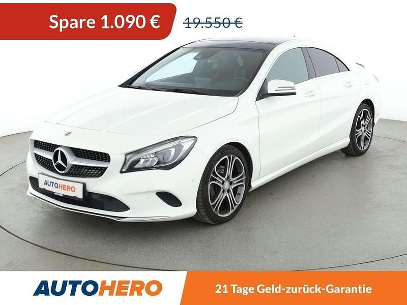 Polarweiss Gebraucht 2018 Mercedes CLA200 Urban Limousine | 18.460 € (Fairer Preis) - Bild 1/3