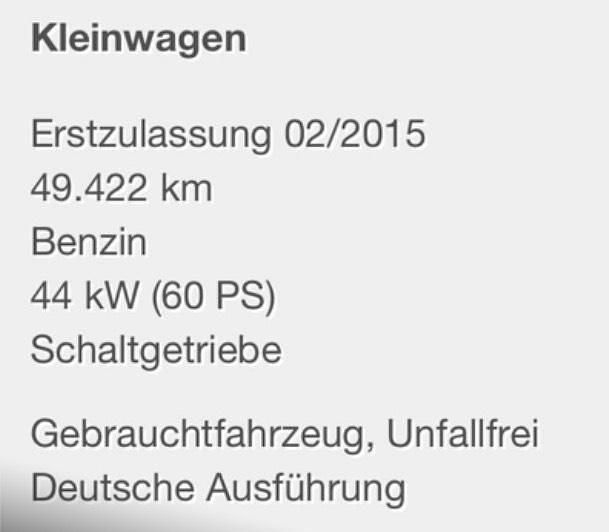 Blau Gebraucht 2015 Skoda Fabia Kleinwagen | 9.000 € (Etwas zu teuer) - Bild 1/4