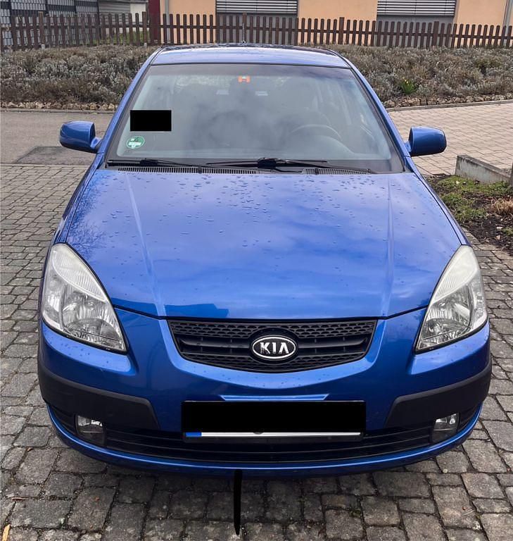 Gebraucht Kia Rio EX 111 PS (81 kW) 2005 Blau Limousine