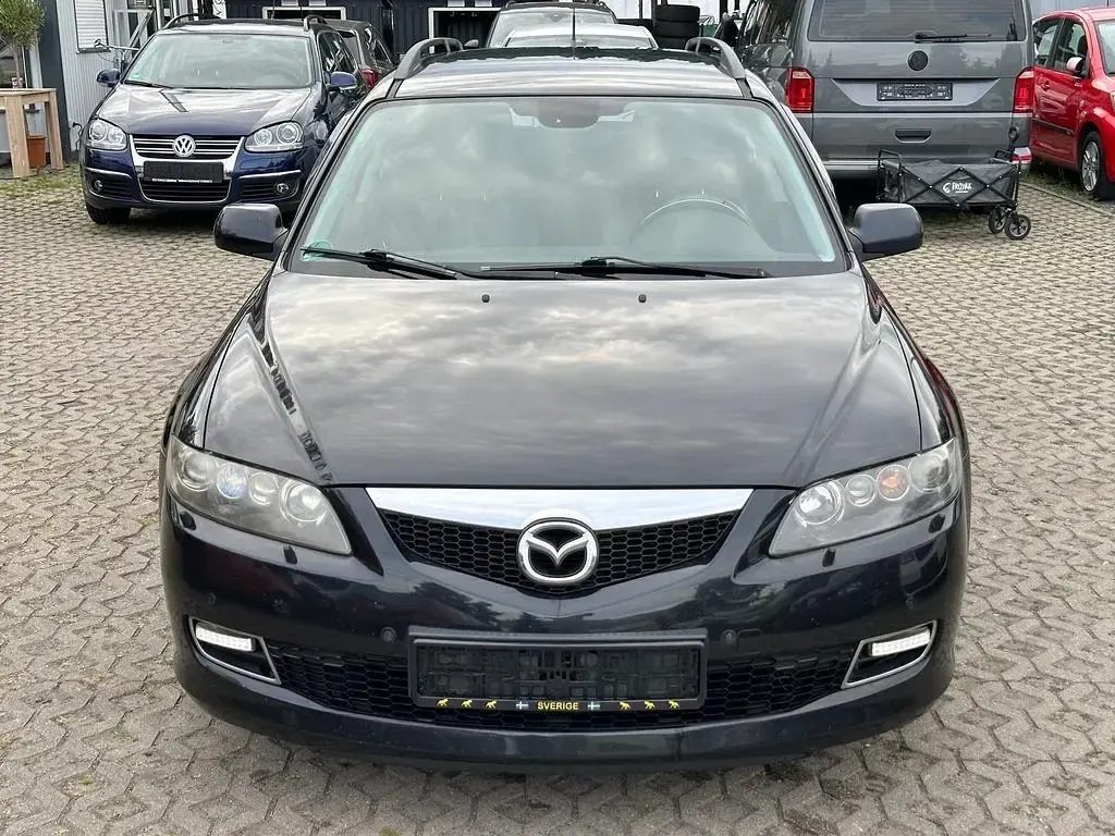 Gebraucht Mazda 6 Active Plus 166 PS (122 kW) 2007 Schwarz Kombi