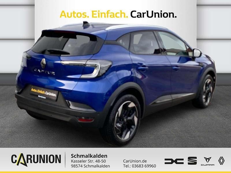 Neu Renault Captur Techno 91 PS (66 kW) 2025 Ironblau metallic SUV