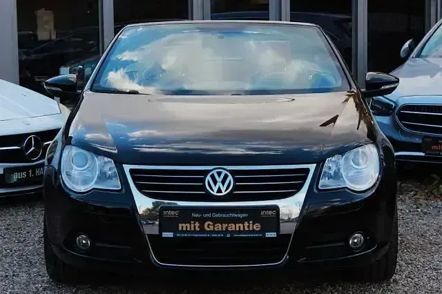 Gebraucht VW Eos Edition 122 PS (89 kW) 2010 Schwarz Cabrio