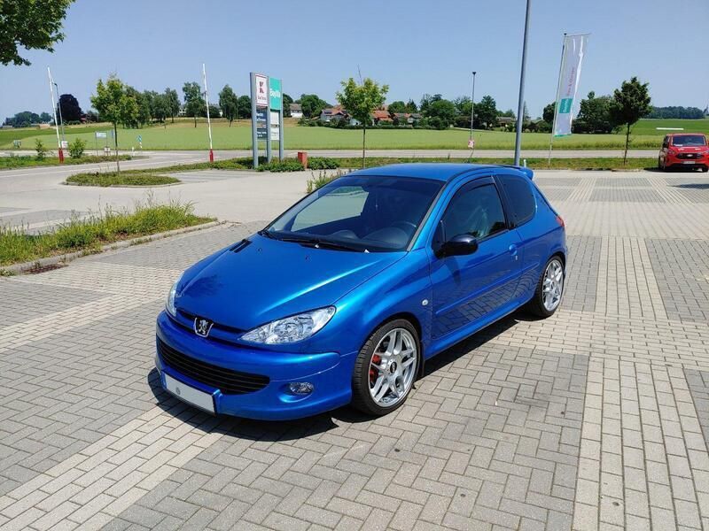 Blau Gebraucht 2004 Peugeot 206 RC Kleinwagen | 9.000 € - Bild 1/4