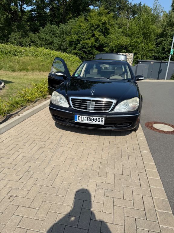 Schwarz Gebraucht 2004 Mercedes S500 Limousine | 9.550 € - Bild 1/4