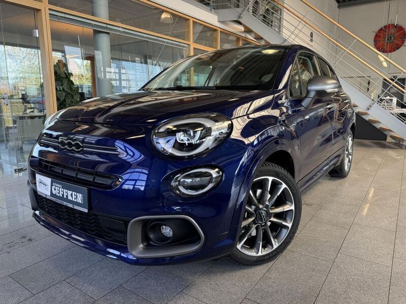 Colore esterno venezia blau (metallic) Gebraucht 2024 Fiat 500X Sport SUV | 21.990 € (Superpreis) - Bild 1/4