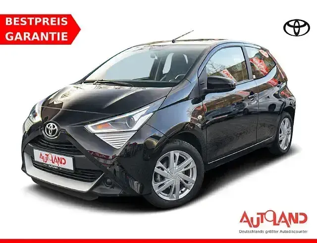 Second-hand Toyota Aygo 69 CP (50 kW) 2018 Negru Hatchback