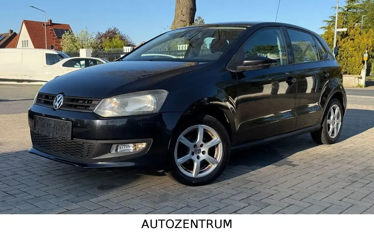 Gebraucht VW Polo Style 86 PS (63 kW) 2011 Schwarz Kleinwagen