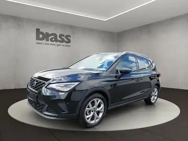 Midnight schwarz metallic Gebraucht 2023 Seat Arona FR SUV | 21.480 € (Fairer Preis) - Bild 1/4