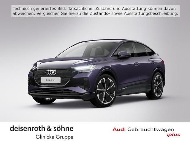 Auroraviolett metallic Gebraucht 2025 Audi Q4 Sportback e-tron Ambiente SUV | 57.605 € (Teuer) - Bild 1/4