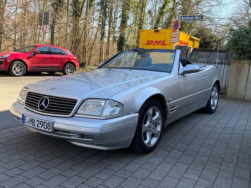 Gebraucht Mercedes SL320 Edition 224 PS (164 kW) 2000 Silber Cabrio