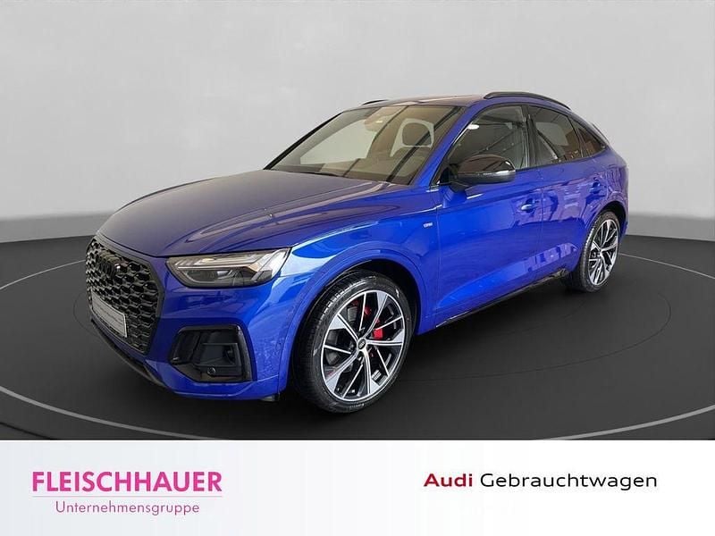 Blau Gebraucht 2025 Audi Q5 Sportback S-Line SUV | 64.880 € (Teuer) - Bild 1/4