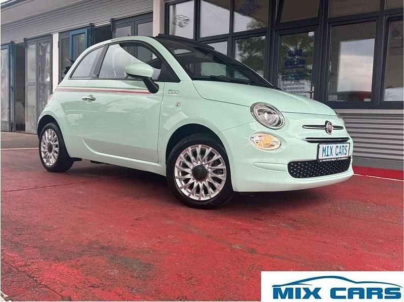 Grün Gebraucht 2020 Fiat 500C Lounge Cabrio | 9.970 € (Etwas zu teuer) - Bild 1/3