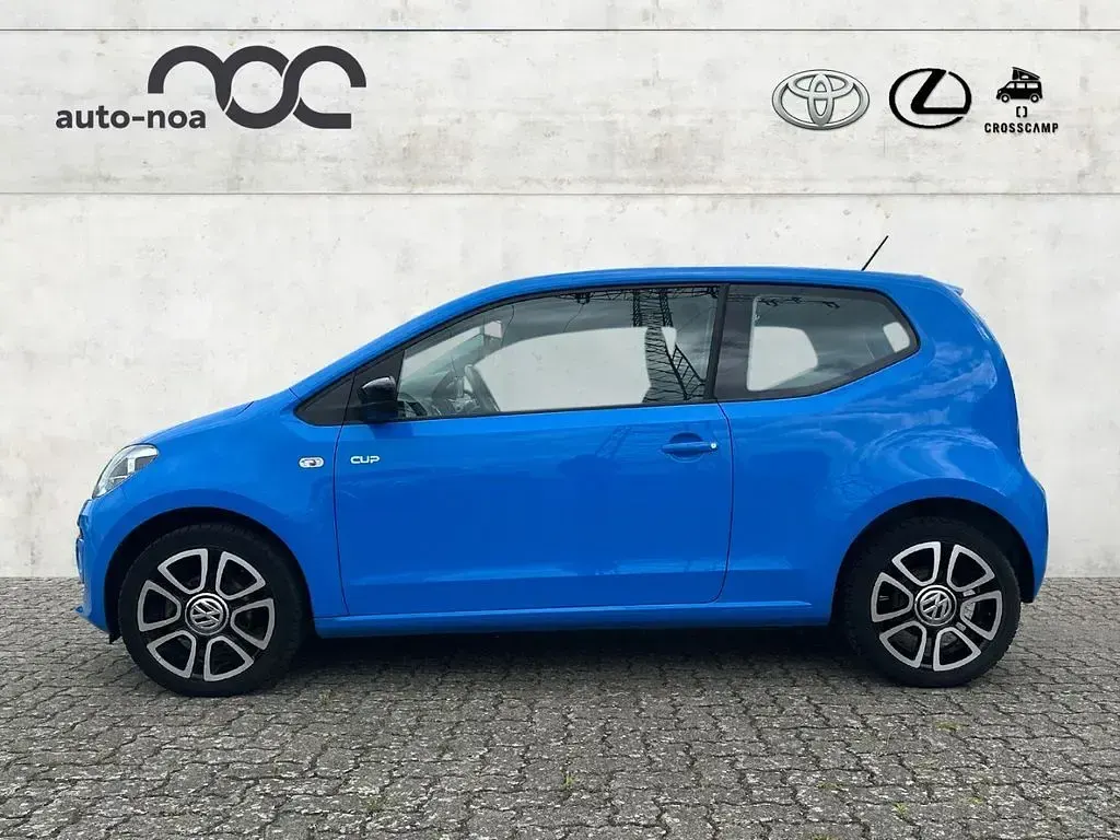 Gebraucht VW up! Cup 60 PS (44 kW) 2014 Blau Kleinwagen
