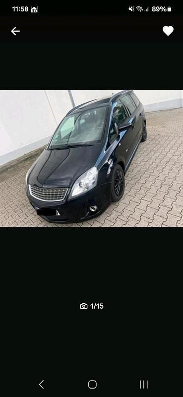 Schwarz Gebraucht 2006 Opel Zafira OPC Limousine | 3.300 € (Fairer Preis) - Bild 1/4