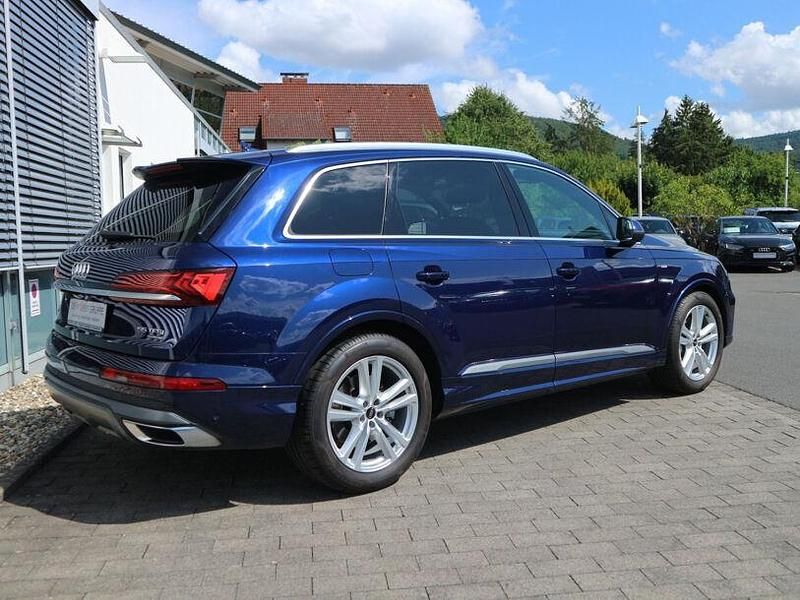 Gebraucht Audi Q7 S-Line 340 PS (250 kW) 2022 Navarrablau metallic SUV