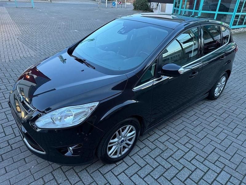 Schwarz Gebraucht 2014 Ford C-MAX Titanium Van / Kleinbus | 5.950 € (Fairer Preis) - Bild 1/4