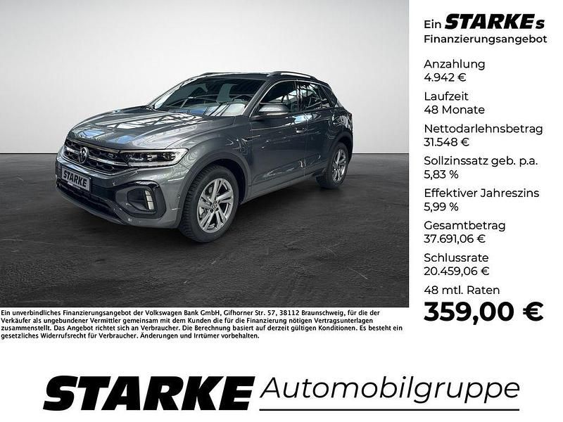 Grau Neu 2025 VW T-Roc R-line SUV | 36.490 € (Guter Preis) - Bild 1/4