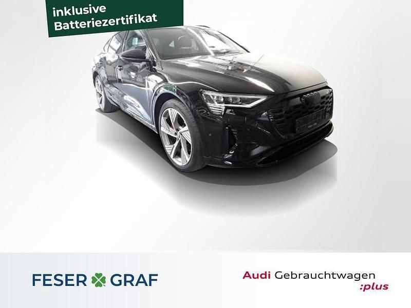 Gebraucht Audi e-tron Sportback S-Line 250 kW (340 PS) 2023 Schwarz SUV
