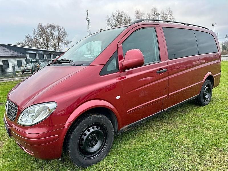 Rot Gebraucht 2007 Mercedes Vito Van | 4.500 € - Bild 1/4