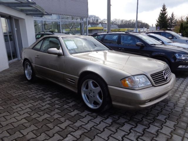 Gebraucht Mercedes SL500 AMG 306 PS (225 kW) 2000 Beige metallic Cabrio