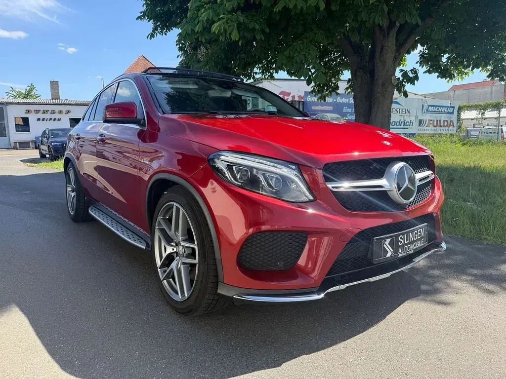 Gebraucht Mercedes GLE500 AMG 455 PS (334 kW) 2017 Rot Coupé