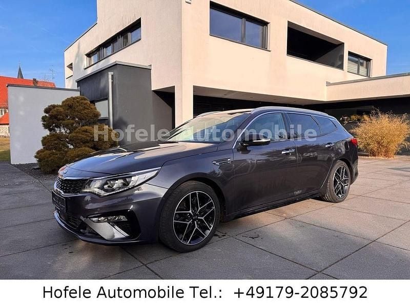 Grau Gebraucht 2019 Kia Optima GT-Line Kombi | 16.450 € (Superpreis) - Bild 1/4