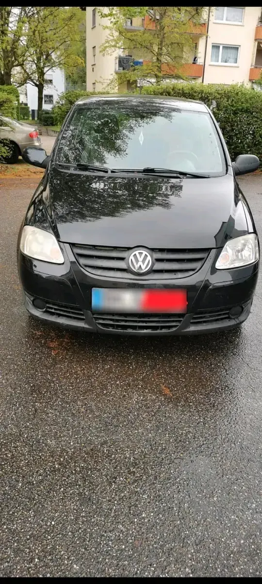 Usata VW Fox 55 CV (40 kW) 2007 Nero Utilitaria
