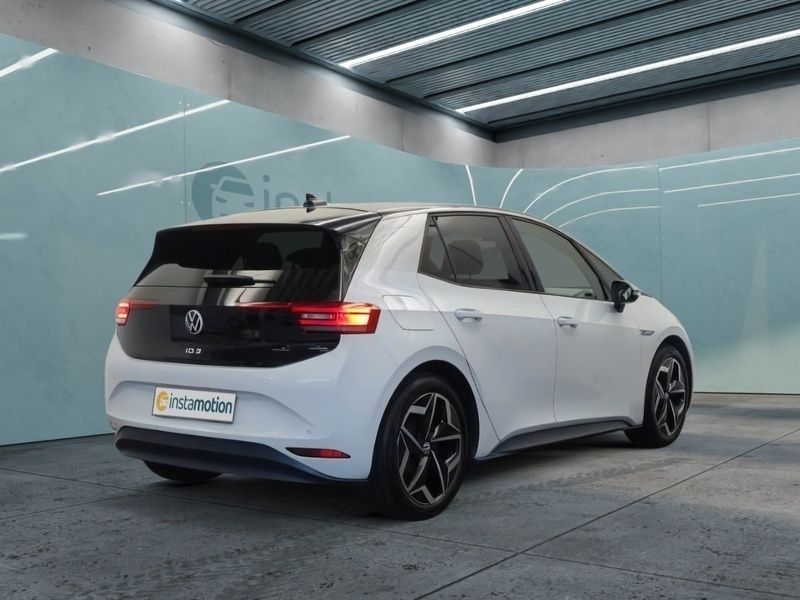 Gebraucht VW ID.3 Pro 150 kW (204 PS) 2021 Weiß Kleinwagen