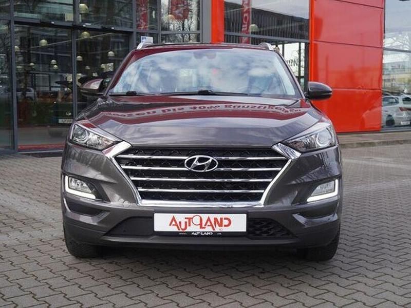 Gebraucht Hyundai Tucson 132 PS (97 kW) 2019 Braun SUV