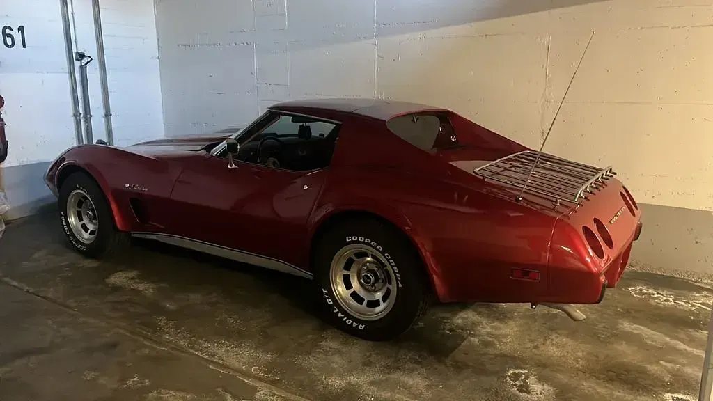 Gebraucht Corvette C3 197 PS (144 kW) 1975 Rot Coupé